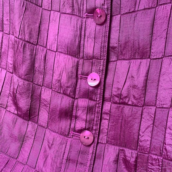 Vintage Magenta Panelled Chore Jacket - Picture 7 of 7